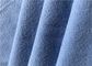 Blue 220GSM Warp Poly Tricot Knit Fabric For School Garments