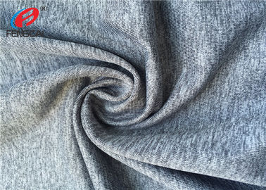 Eco Friendly 93% Polyester 7% Lycra Weft Knitted Fabric For T - Shirt Material