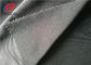 Waterproof Black Soild Color Twill Fabric 90 Polyester 10 Spandex For Garment